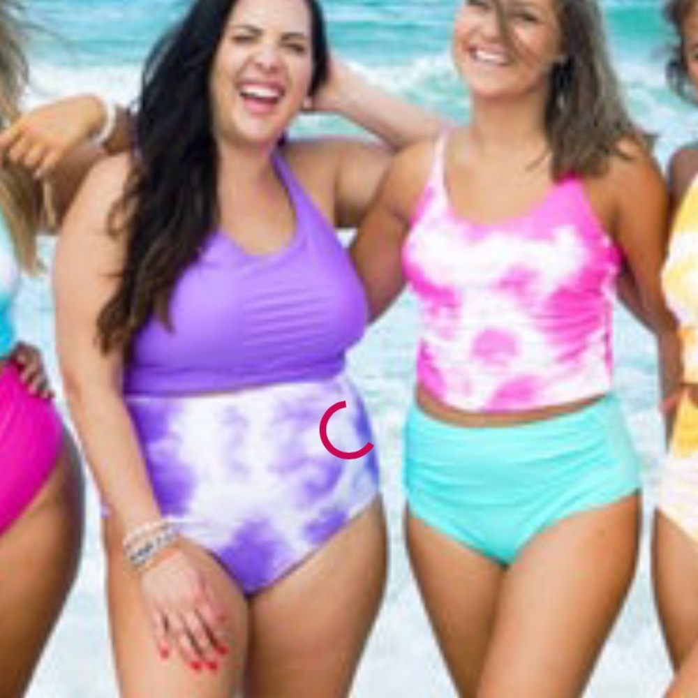 Coral reef 2 piece swimsuit